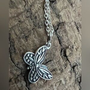 WM CO Navajo Silver Pendant Italian 925 Link Chain 92 Dainty Minimalist 18”